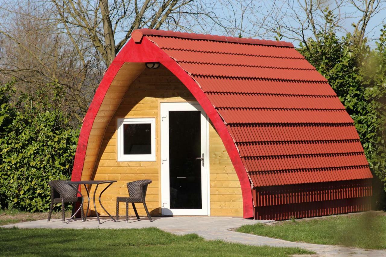 Luxe Eco Pod Op Camping De Stal Drijber ภายนอก รูปภาพ